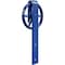 Ekena Millwork Premium Wagon Wheel Roller Hanger w/ Bolts for Barn Door for 2 1/4" Doors, Blue Ribbon GB60015RWBR - alternate 4